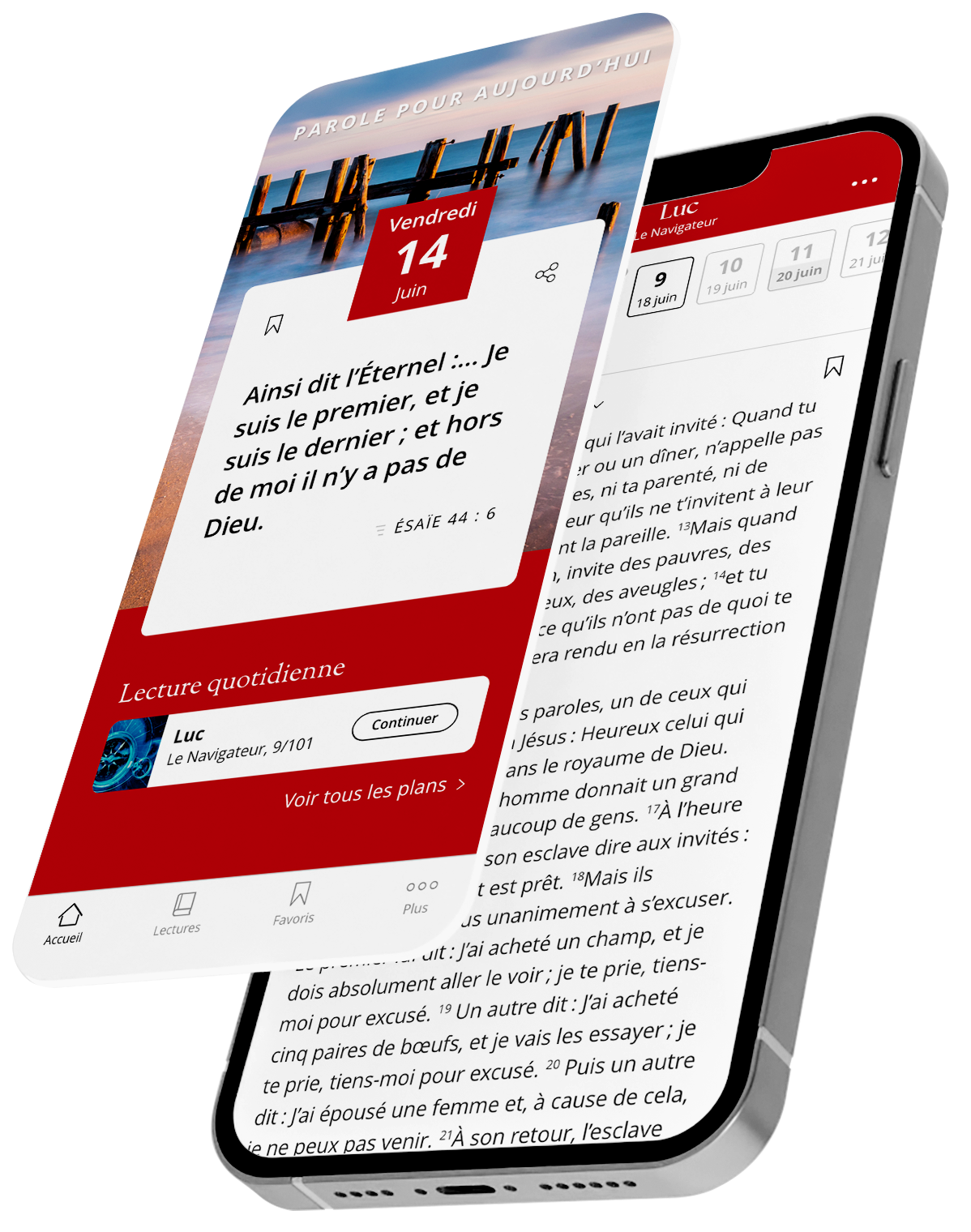 Mockup de l'application